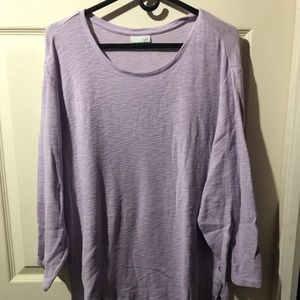 J. Jill lavender snap side tunic